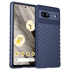 Thunder Series Google Pixel 7a TPU Hoesje - Blauw