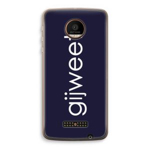 Gijweet: Motorola Moto Z Force Transparant Hoesje
