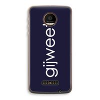 Gijweet: Motorola Moto Z Force Transparant Hoesje
