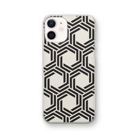 Geometrisch patroon: iPhone 12 Transparant Hoesje
