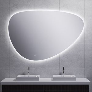 Wiesbaden Spiegel Uovo Organisch Dimbaar LED Verlichting Condensvrij 90 cm