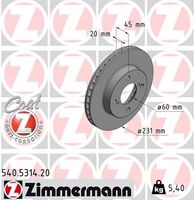Remschijf Coat Z 540531420