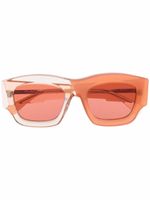 Kuboraum lunettes de soleil C8 bicolores à monture carrée - Orange - thumbnail