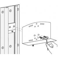 Ergotron Track Mount Bracket Kit for CPU Holders 60-156 Montagekit Zilver Belastbaar tot: 0.5 kg - thumbnail