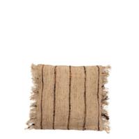 De Oh My Gee Kussenhoes - Beige Black - 40x40