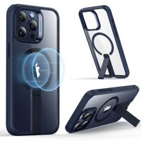 iPhone 15 Pro Boost Flickstand Case (HaloLock) - Clear Dark Blue