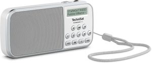 TechniSat Techniradio RDR Zakradio DAB+, VHF (FM) AUX, USB Zaklamp Wit