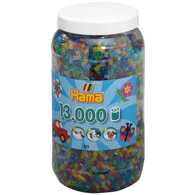 Hama Strijkkralen Glitters 13000 stuks