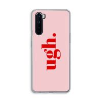 Ugh: OnePlus Nord Transparant Hoesje