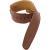 Levys Leathers M4GF-BRN gevoerd lederen gitaarband, bruin