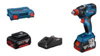Bosch accu slagmoeraanzetter - GDX 18V-200 - 18V - 2x4.0 Ah accu en snellader - in L-Case Bosch accu slagmoeraanzetter - GDX 18V-200 - 18V - 2x4.0 Ah accu en snellader - in L-Case