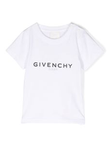 Givenchy Kids t-shirt en coton à logo imprimé - Blanc