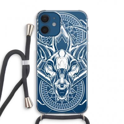 Oh Deer: iPhone 12 mini Transparant Hoesje met koord