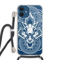 Oh Deer: iPhone 12 mini Transparant Hoesje met koord