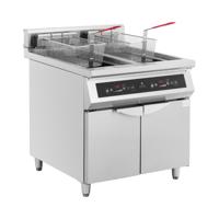 Inductiefriteuse - 2 x 30 L - 60 tot 190 °C - Royal Catering