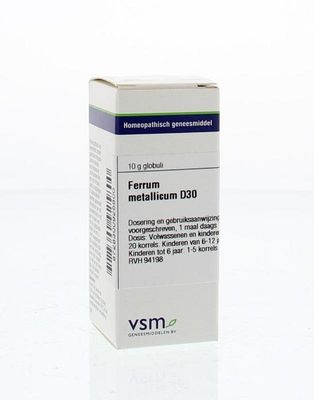 VSM Ferrum metallicum D30 (10 gr)