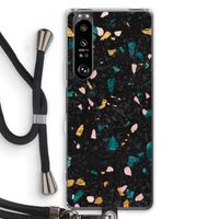 Terrazzo N°10: Sony Xperia 1 III Transparant Hoesje met koord