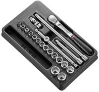 Facom module 3/8” 6-kant doppen en ratel - mod.jl161-36