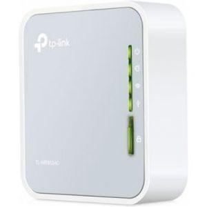 TP-LINK TL-WR902AC Dual-band (2.4 GHz / 5 GHz) Fast Ethernet 3G 4G Wit draadloze router