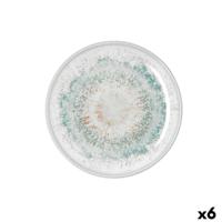 Dessertbord Bidasoa Kai Hydrozero Wit Keramisch Ø 21 cm (6 Stuks)