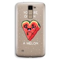 One In A Melon: LG K10 (2016) Transparant Hoesje One In A Melon: LG K10 (2016) Transparant Hoesje