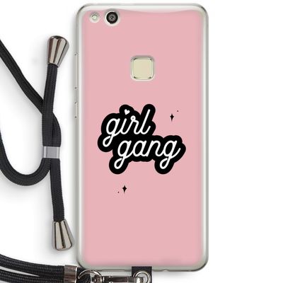 Girl Gang: Huawei Ascend P10 Lite Transparant Hoesje met koord
