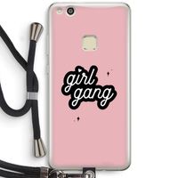 Girl Gang: Huawei Ascend P10 Lite Transparant Hoesje met koord