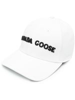 Canada Goose casquette à logo embossé - Blanc