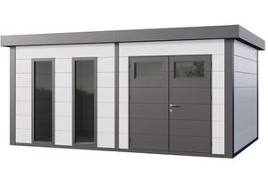 Telluria | Tuinhuis Classico 5436 PLUS | Wit-Antraciet