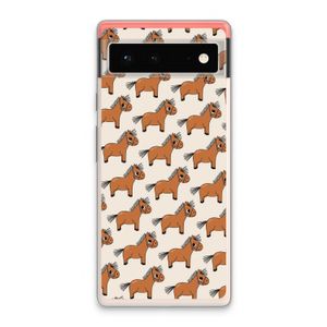 Pony: Google Pixel 6 Transparant Hoesje