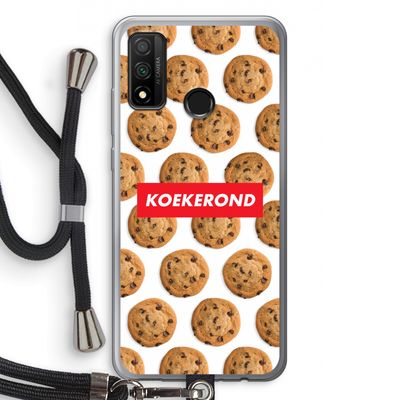 Koekerond: Huawei P Smart (2020) Transparant Hoesje met koord