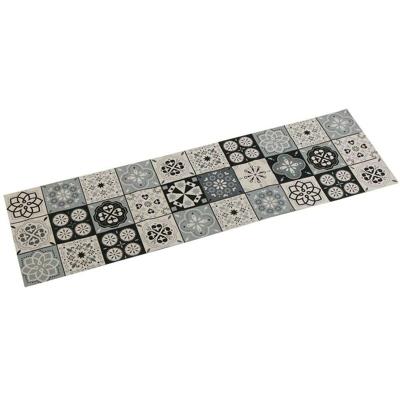 Tafelloper Versa Mozaïek Zwart Polyester (44,5 x 0,5 x 154 cm)