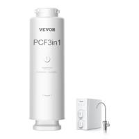 VEVOR PCF Composite Filter Vervanging voor SS-001/003/005 Onder-Sink Waterfilter