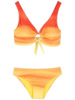 Amir Slama bikini Biquini à effet dégradé - Jaune - thumbnail