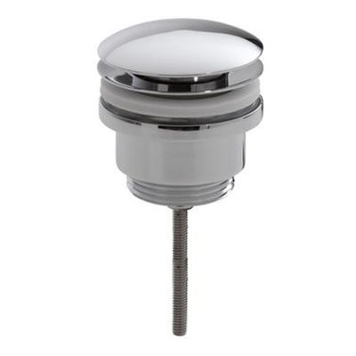 Afvoerplug Wiesbaden UniMatch Caral | 5/4" | Click waste | Messing | Rond | Chroom