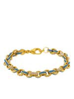 BUDDHA MAMA bracelet en or 20ct et émail pavé de diamants