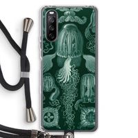 Haeckel Cubomedusae: Sony Sony Xperia 10 III Transparant Hoesje met koord