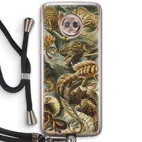 Haeckel Lacertilia: Motorola Moto G6 Transparant Hoesje met koord