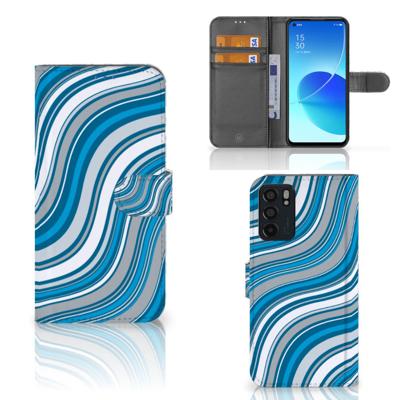 OPPO Reno6 5G | Telefoon Hoesje | Waves Blue