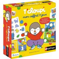 T'CHOUPI La mia scatola da 7 giochi - Giochi educativi - NATHAN - Dai 2 anni