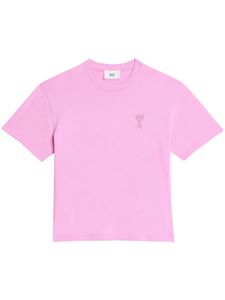 AMI Paris t-shirt à logo Ami de Cœur - Rose