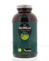 Bio chlorella tabletten flacon glas - thumbnail