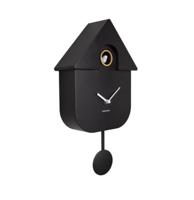 Karlsson Wandklok Modern Cuckoo - Zwart