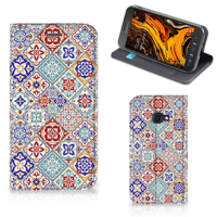 Samsung Galaxy Xcover 4s | Standcase | Tiles Color