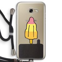 Raketijsje: Samsung Galaxy A5 (2017) Transparant Hoesje met koord