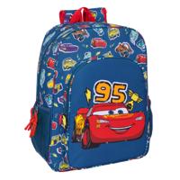 Schoolrugzak Cars Racing Marineblauw 33 x 42 x 14 cm