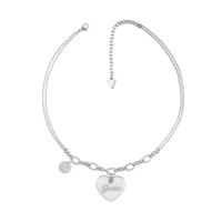Dames hanger Guess JUBN05148JWRHWHT-U Zilverkleurig