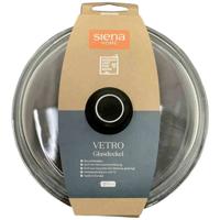 Siena HOME N01437 Glazen deksel VETRO, 24 cm Ø