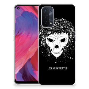 Silicone Back Case OPPO A93 5G Skull Hair