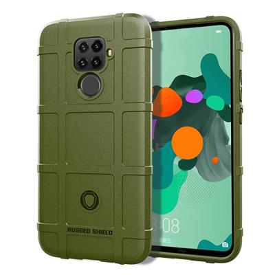 Volledige dekking schokbestendig TPU Case voor Huawei Nove 5i Pro (Army Green)